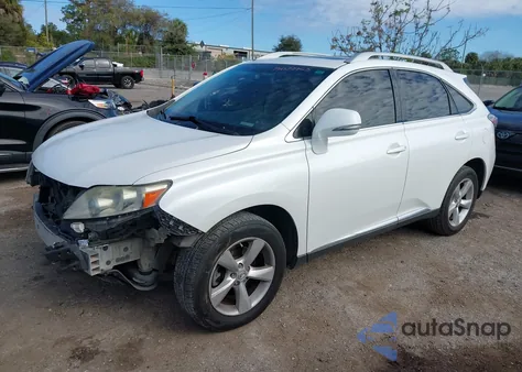 2012 Lexus Rx 350 from USA, damaged, VIN JTJZK1BA6C2005707